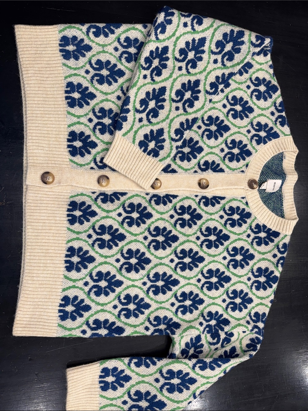 anthropologie MAEVE long sleeve cardigan sweater. size XL. excellent condition.